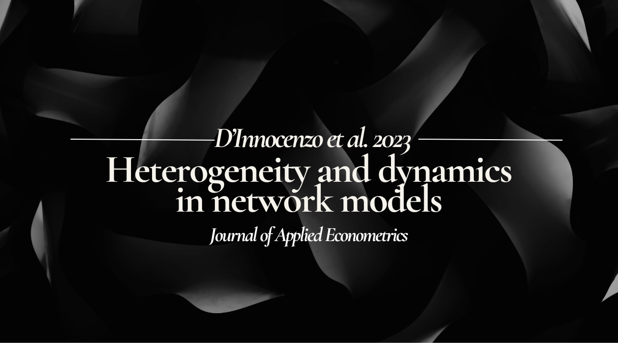 Heterogeneity and dynamics in network models